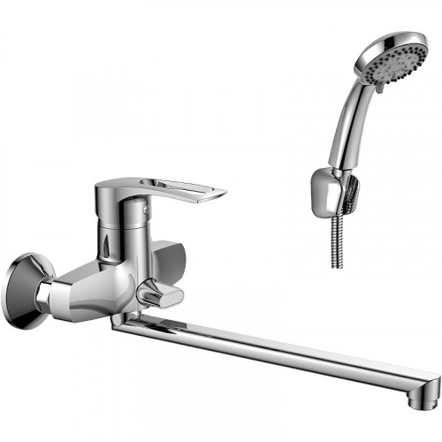 Смеситель Rossinka T40-32 универсальный Хром латунь на стену