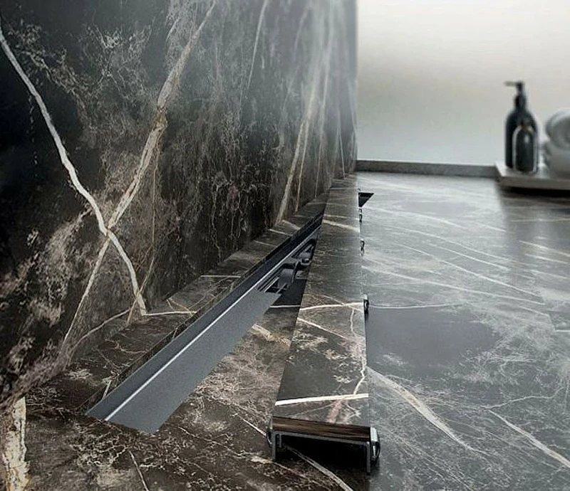 Душевой лоток Alcaplast Marble APZ15S-300 с решеткой под плитку