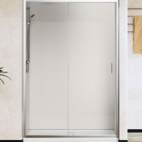 Душевая дверь Vincea City 150 VDS-5CT150CL профиль Хром стекло прозрачное