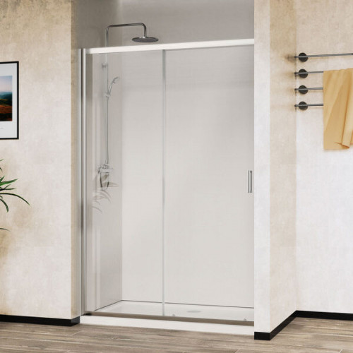 Душевая дверь Vincea City 150 VDS-5CT150CL профиль Хром стекло прозрачное