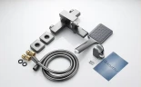 Смеситель для ванны Knotlor Stable KN-22/GM цвет Вороненая сталь