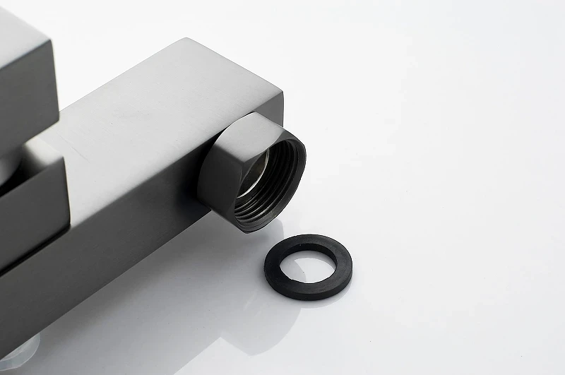 Смеситель для ванны Knotlor Stable KN-22/GM цвет Вороненая сталь