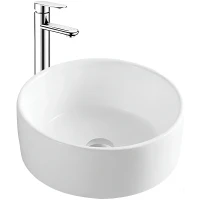 Раковина-чаша Aquatek 40 AQ5118-00 Белая фарфор накладная