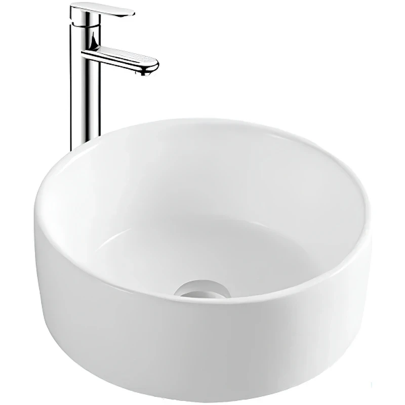 Раковина-чаша Aquatek 40 AQ5118-00 Белая фарфор накладная