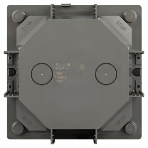 Блок для розеток встраиваемый Эра ЭРА Люки 18-6002-03