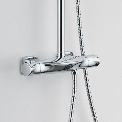 Душевая система Bond Cube B07-9400 с термостатом Хром