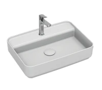 Раковина накладная Isvea Infinity 55 10NF66055-2L цвет Белый матовый