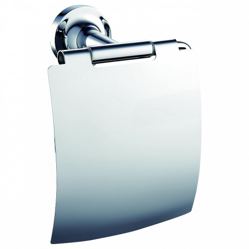Держатель туалетной бумаги Wonzon &amp; Woghand Simple WW-6526 с крышкой цвет Хром