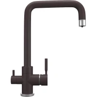 Смеситель для кухни Ulgran Quartz UQ-019-06 Трюфель латунь