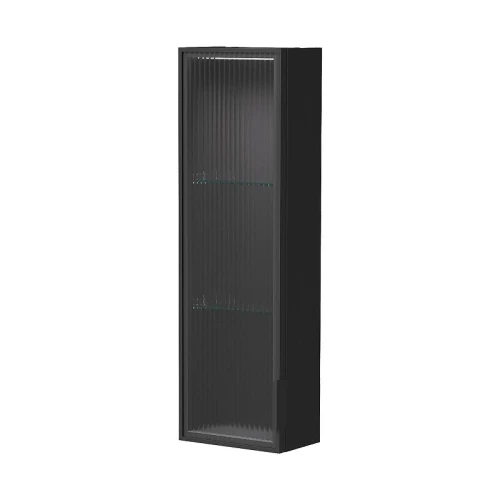 Подвесной шкаф AQUAme S5 25 AQM9005MB с подсветкой цвет Дуб черный