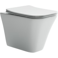 Унитаз Ceramicanova Mono CN1902 подвесной с сиденьем Микролифт фарфор подвесной