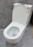 Унитаз компакт CeramaLux TR2176 Белый глянцевый с бачком и сиденьем Микролифт фаянс напольный