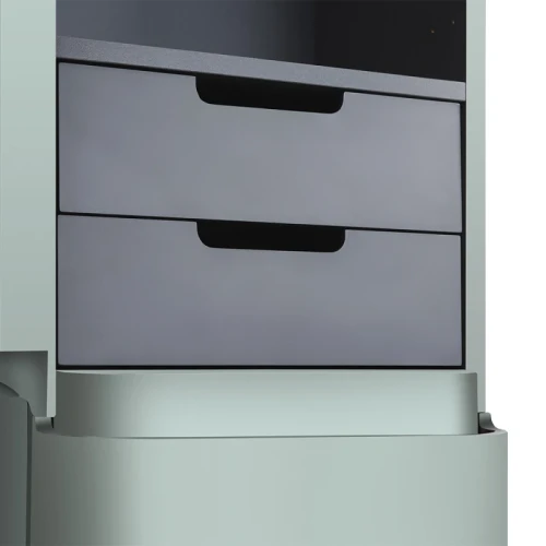 Шкаф пенал AM.PM Sensation 40 L M30CHL0406GG подвесной Мятный МДФ / ЛДСП