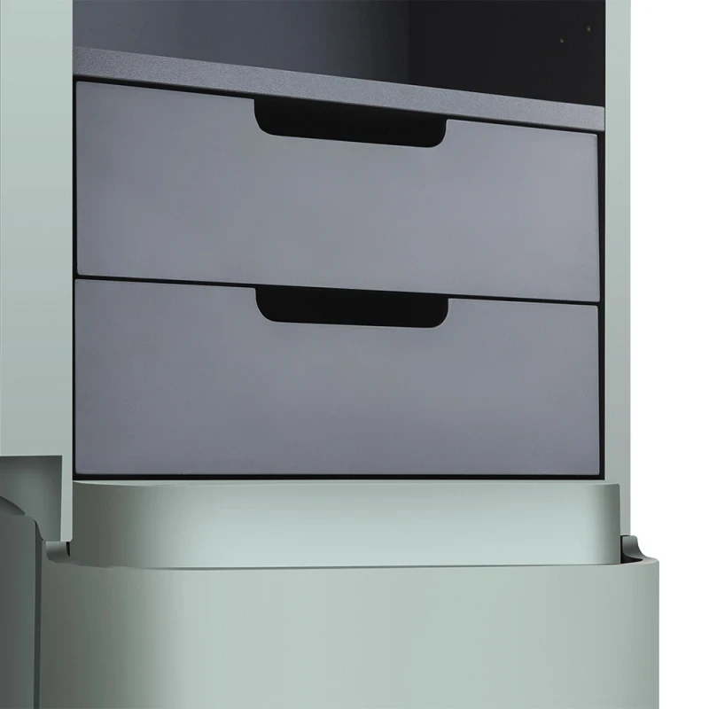 Шкаф пенал AM.PM Sensation 40 L M30CHL0406GG подвесной Мятный МДФ / ЛДСП