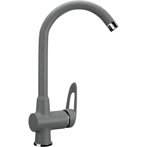 Смеситель для кухни Ulgran Classic U-006-309 Темно-серый латунь