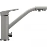 Смеситель для кухни Ulgran Classic U-010-310 Серый латунь