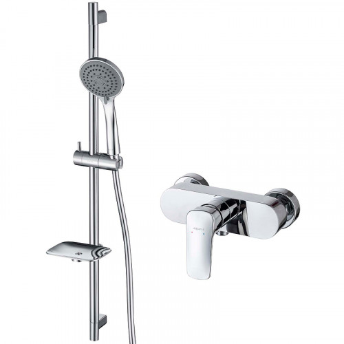 Смеситель для душа Aquatek Вега AQ1032CR Хром латунь на стену