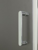 Душевая дверь BelBagno Uno 115 UNO-BF-1-115-C-Cr профиль Хром стекло прозрачное