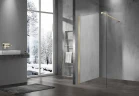 Душевая перегородка Vincea Walk-In 90 VSW-1H900CLG профиль Золото матовое стекло прозрачное