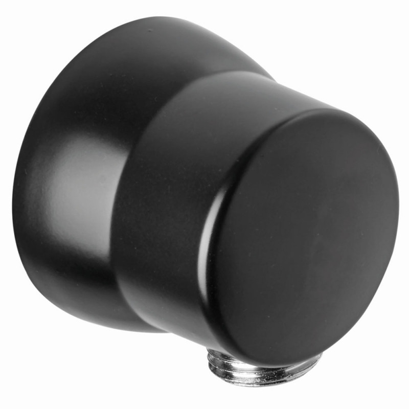 Шланговое подключение Kludi Sirena 6306139-00 Черное матовое латунь на стену