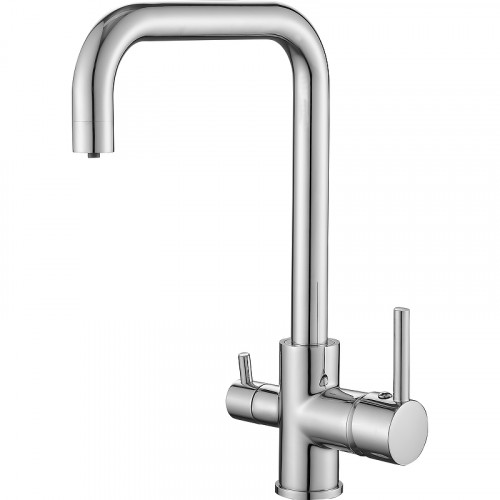 Смеситель для кухни Belz B802 B76802 Хром латунь