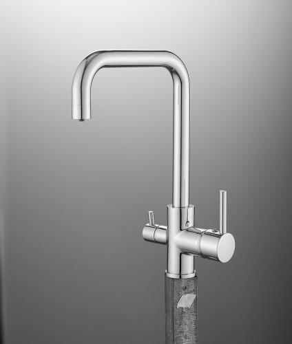 Смеситель для кухни Belz B802 B76802 Хром латунь