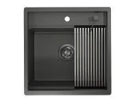 Кухонная мойка Granula Kitchen Space 50 5051 цвет Графит матовый