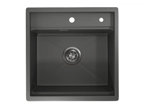 Кухонная мойка Granula Kitchen Space 50 5051 цвет Графит матовый