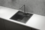 Кухонная мойка Granula Kitchen Space 50 5051 цвет Графит матовый