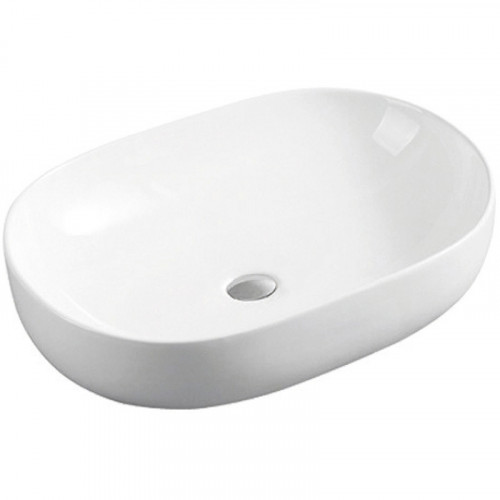 Раковина-чаша Ceramicanova Element 60 CN5009 Белая фаянс накладная