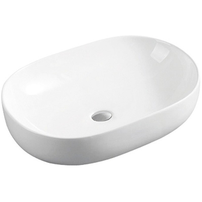 Раковина-чаша Ceramicanova Element 60 CN5009 Белая фаянс накладная