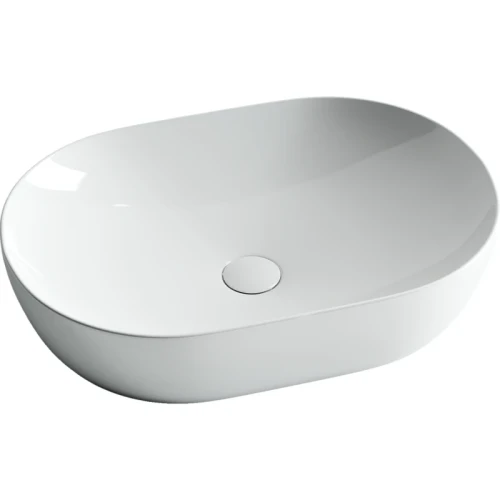 Раковина-чаша Ceramicanova Element 60 CN5009 Белая фаянс накладная