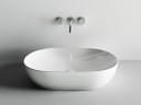 Раковина-чаша Ceramicanova Element 60 CN5009 Белая фаянс накладная
