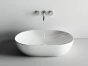 Раковина-чаша Ceramicanova Element 60 CN5009 Белая фаянс накладная