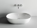 Раковина-чаша Ceramicanova Element 60 CN5009 Белая фаянс накладная