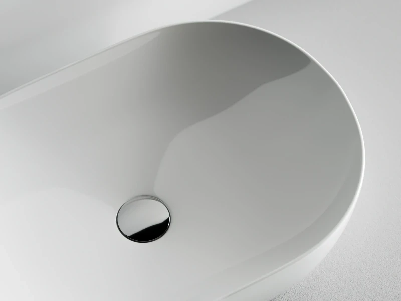 Раковина-чаша Ceramicanova Element 60 CN5009 Белая фаянс накладная