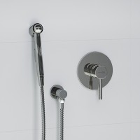 Гигиенический душ со смесителем WasserKRAFT Main A14157 Хром латунь на стену