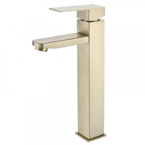 Смеситель для раковины Fmark FS8111C цвет Золото матовое