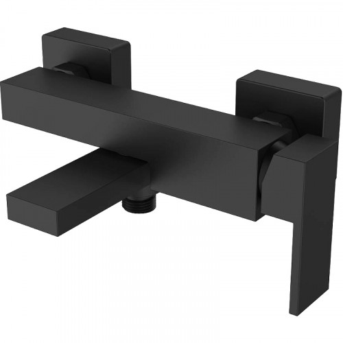 Смеситель для ванны Agger Great A2810044 Черный матовый латунь на стену