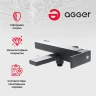 Смеситель для ванны Agger Great A2810044 Черный матовый латунь на стену