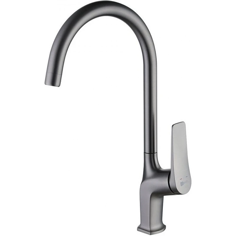 Смеситель для кухни Lemark Bronx LM3705GM Графит латунь