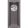 Кухонная мойка Blanco Subline 160-U 523397 Темная скала искусственный камень (литьевой мрамор) встраиваемый