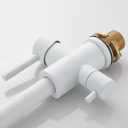 Смеситель для кухни Raffine F108C цвет Белый