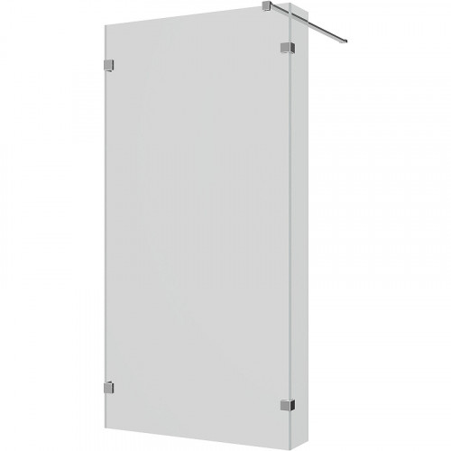 Душевая перегородка Ambassador Walk-in 110х200 15031107 профиль Хром стекло прозрачное