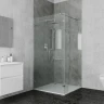 Душевая перегородка Ambassador Walk-in 110х200 15031107 профиль Хром стекло прозрачное