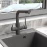 Смеситель для кухни Lemark Comfort LM3061PSH Шампань латунь