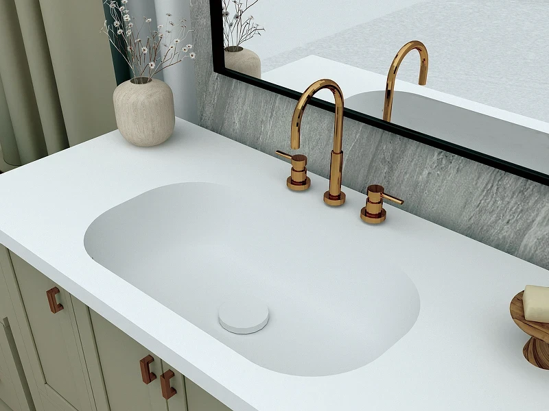Раковина Montebianco Loreto Sesto 57 13217 Белая матовая