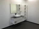 Шкаф пенал Comforty Прага 45 00004136272 подвесной Дуб белый МДФ / ЛДСП