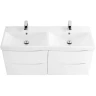 Тумба под раковину BelBagno Marino-Cer 120 MARINO-CER-1200-4C-SO-2-BL-P подвесная Bianco Lucido
