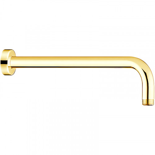 Кронштейн для верхнего душа Remer 343L40BG Золото брашированное латунь на стену